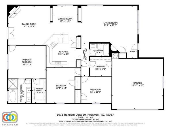 1911  Random Oaks Drive , Rockwall Texas 75087