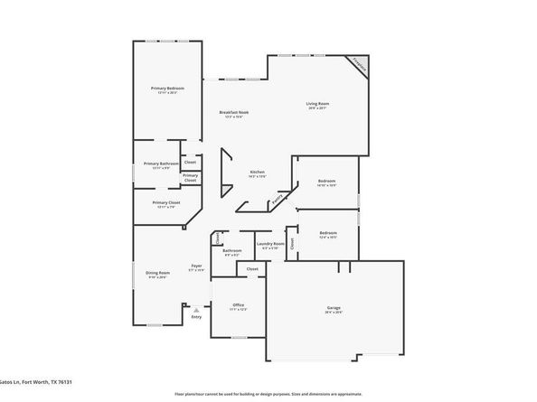 2701  Los Gatos Lane , Fort Worth Texas 76131