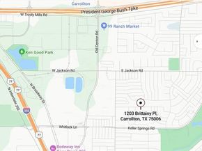 1203  Brittainy Place , Carrollton Texas 75006