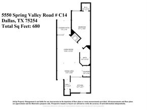 5550  Spring Valley Road  C14, Dallas Texas 75254
