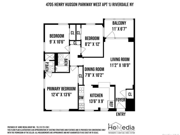 4705 Henry Hudson Parkway W 1J, Bronx NY 10471