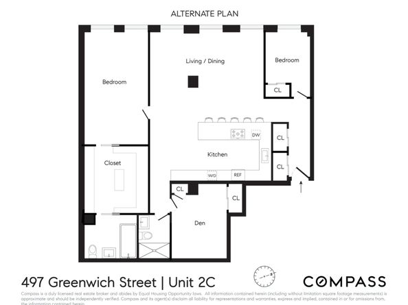 497 Greenwich Street 2C, New York NY 10013