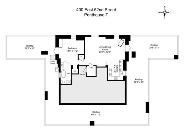 400 East 52nd Street PHT, New York NY 10022