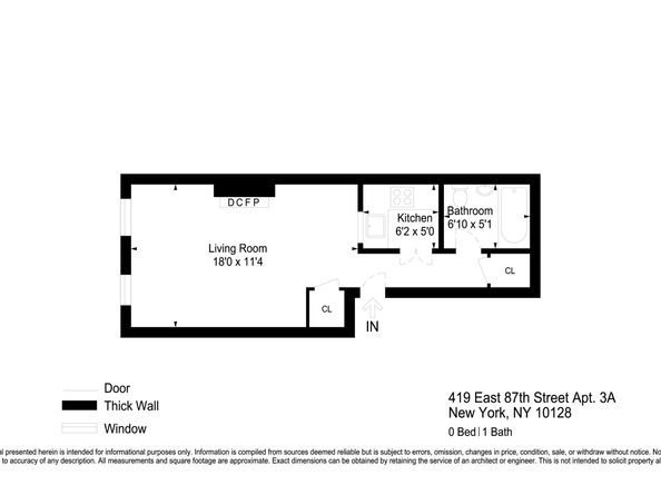 419 East 87th Street 3A, New York NY 10128
