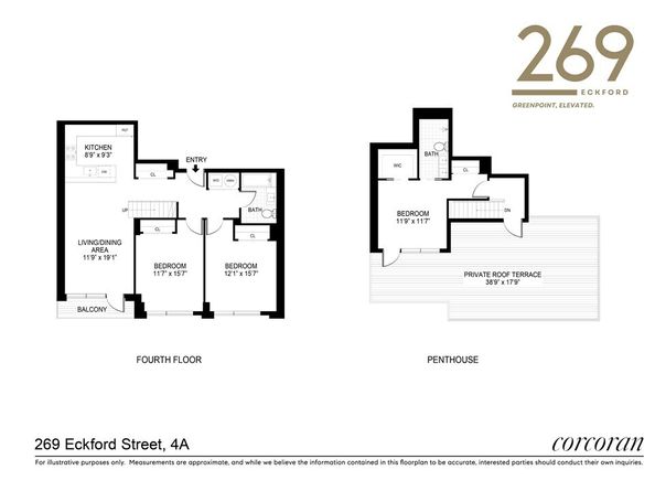 269 Eckford Street 4A, Brooklyn NY 11222