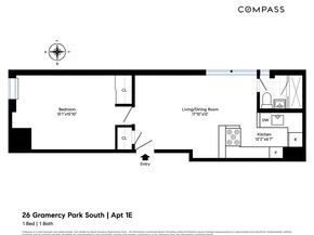 26 Gramercy Park S 1E, New York NY 10003