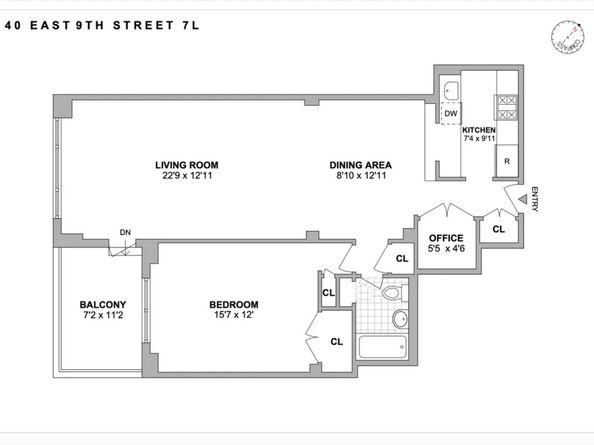 40 East 9th Street 7L, New York NY 10003