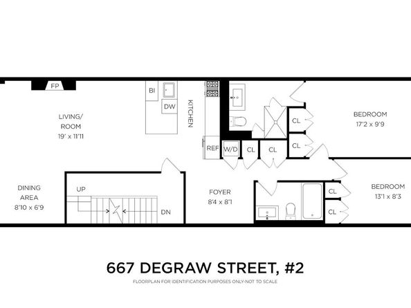 667 Degraw Street 2, Brooklyn NY 11217