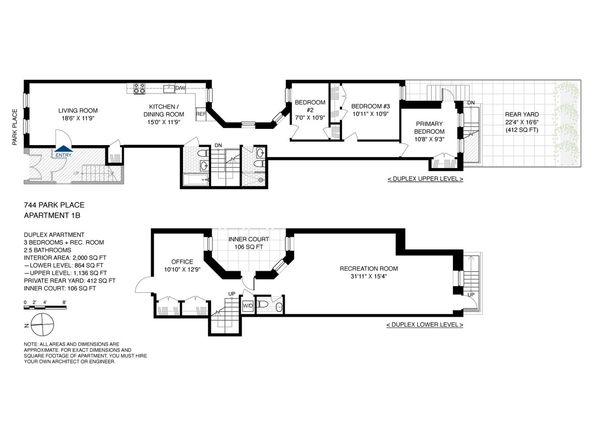 744 Park Place 1B, Brooklyn NY 11216
