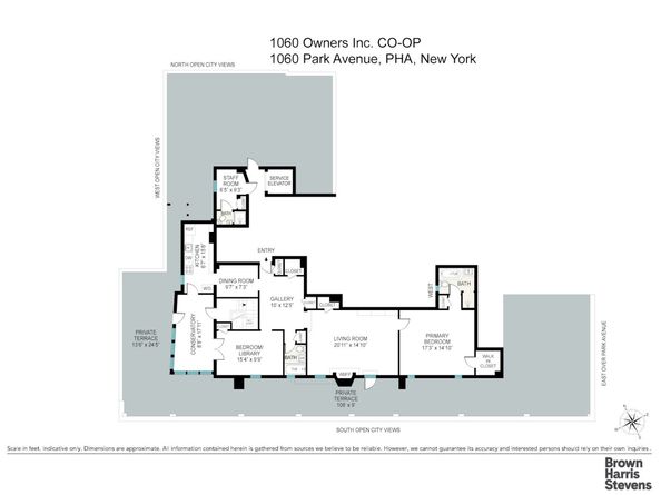 1060 Park Avenue PHA, New York NY 10128