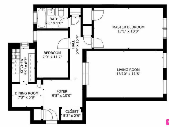210 West 103rd Street 1C, New York NY 10025