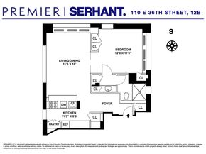 110 East 36th Street 12B, New York NY 10016