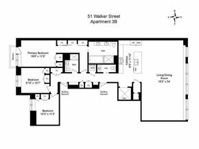 51 Walker Street 3B, New York NY 10013