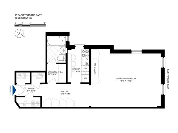 98 Park Terrace E 1D, New York NY 10034