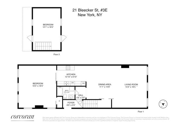 21 Bleecker Street 3E, New York NY 10012