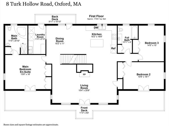 8 Turk Hollow Rd, Oxford MA 01540