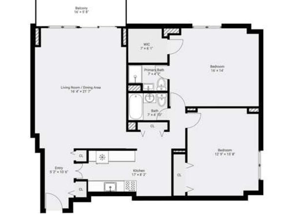 2 Hawthorne Pl 11M, Boston MA 02114