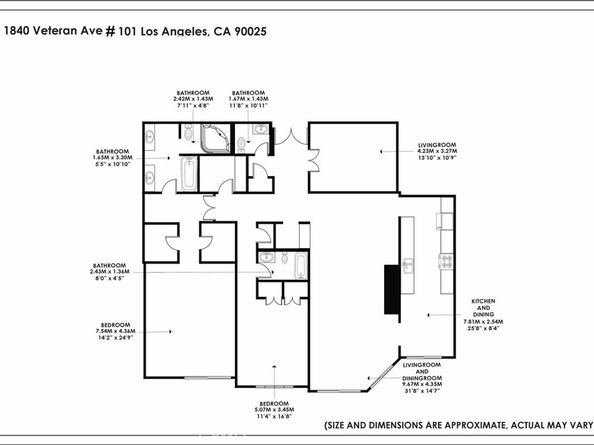 1840 Veteran Avenue 101, Los Angeles CA 90025