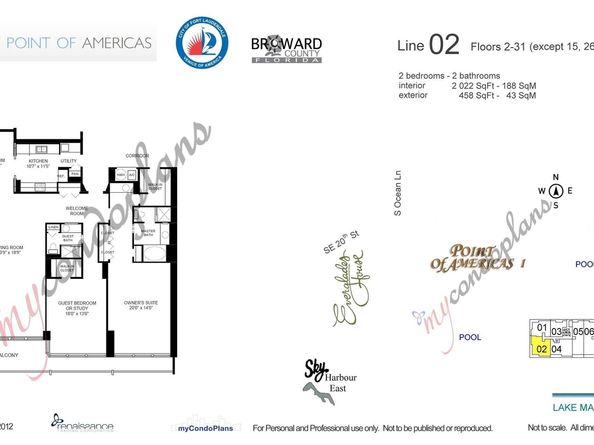 2200 S Ocean Ln 2202, Fort Lauderdale FL 33316