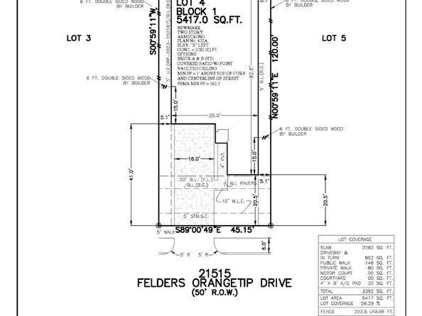 21515 Felders Orangetip Drive, Cypress TX 77433