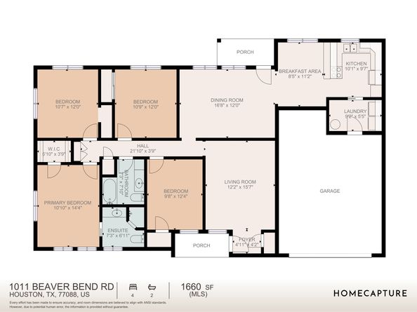 1011 Beaver Bend Road, Houston TX 77088