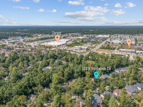 122 N Westwinds Circle, The Woodlands TX 77382