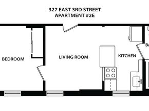 327 E 3rd Street 2E, New York (Manhattan) NY 10009
