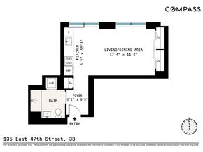 135 East 47th Street 3B, New York NY 10017