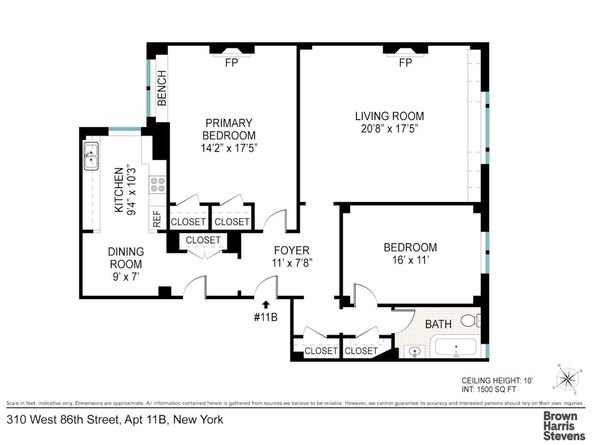 310 West 86th Street 11B, New York NY 10024