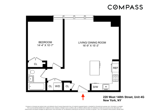 220 West 148th Street 4G, New York NY 10039