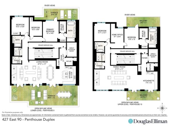 427 East 90th Street PH9/10, New York NY 10128