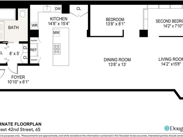 529 West 42nd Street 6S, New York NY 10036
