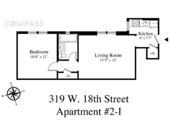 319 West 18th Street 2I, New York NY 10011