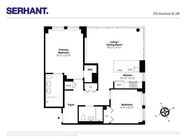 215 Ave B 2B, New York NY 10009
