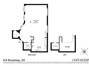514 Broadway LOFT5G, New York NY 10012