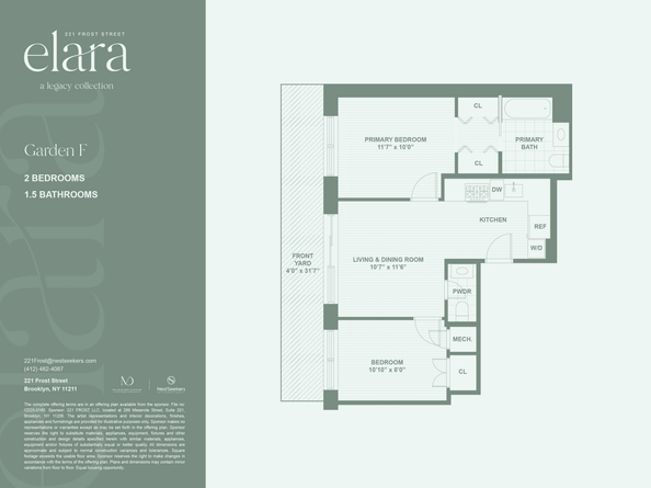 221 Frost Street GARDENF, Brooklyn NY 11211