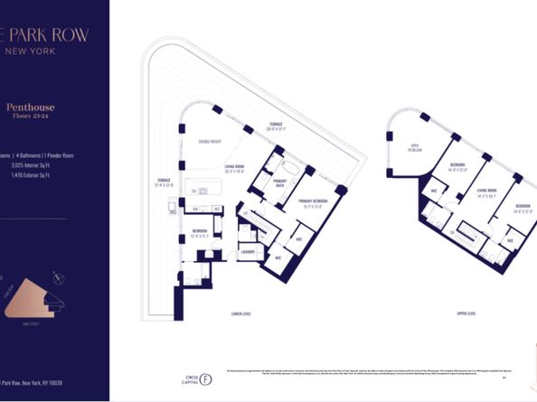 1 Park Row PH, New York NY 10038