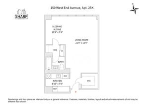 150 West End Avenue 25K, New York NY 10023