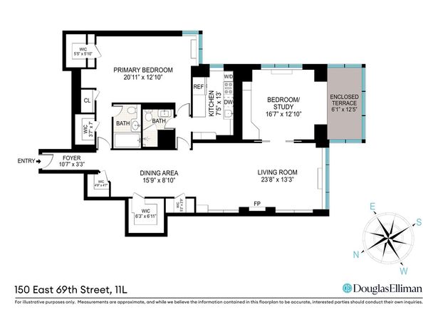 150 East 69th Street 11L, New York NY 10021