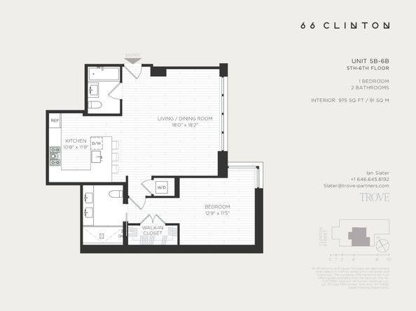 66 Clinton Street 5B, New York NY 10002