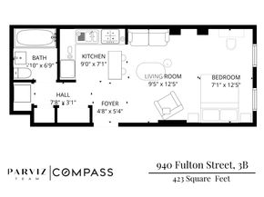 940 Fulton Street 3B, Brooklyn NY 11238