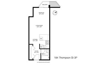 184 Thompson Street 3P, New York NY 10012