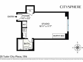 25 Tudor City Place 1316, New York NY 10017