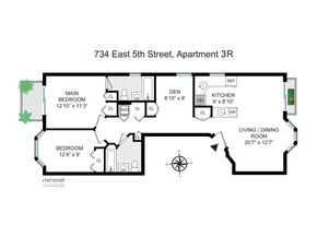 734 East 5th Street 3R, Brooklyn NY 11218