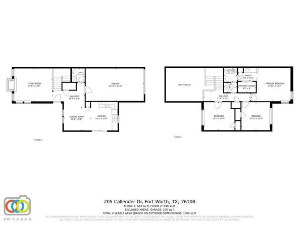 205  Callender Drive , Fort Worth Texas 76108