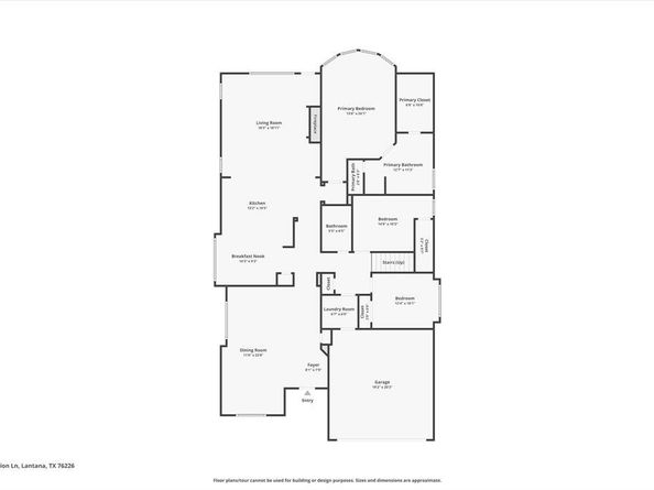 1161  Mission Lane , Lantana Texas 76226