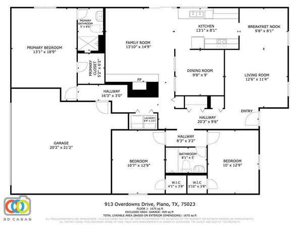 913  Overdowns Drive , Plano Texas 75023