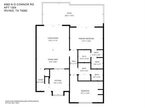 4565 N O Connor Road  1304, Irving Texas 75062