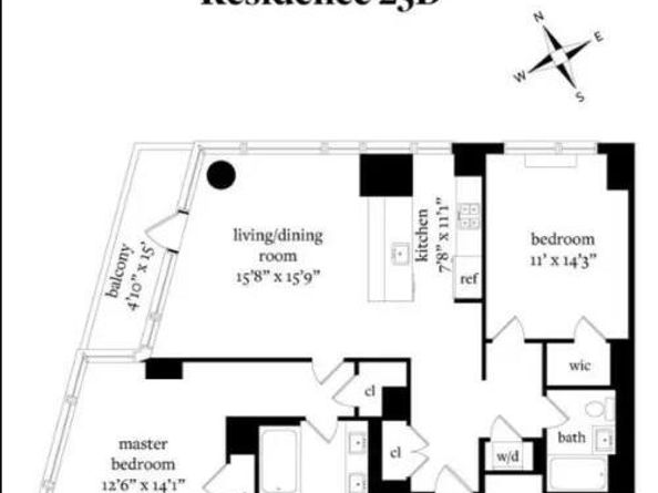 22 North 6th Street 25D, Brooklyn NY 11249