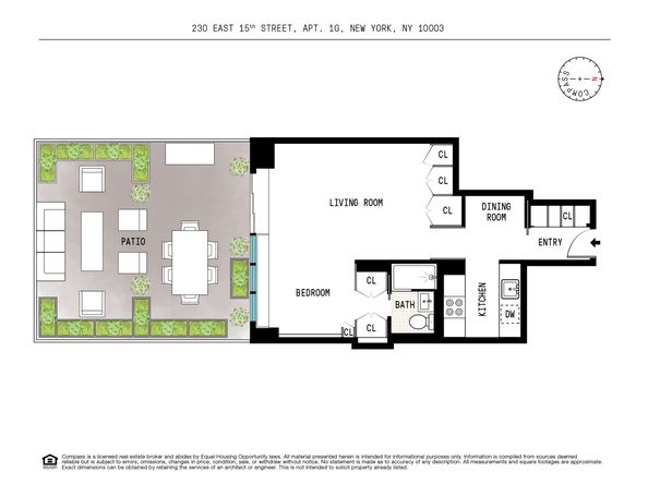 230 East 15th Street 1G, New York NY 10003